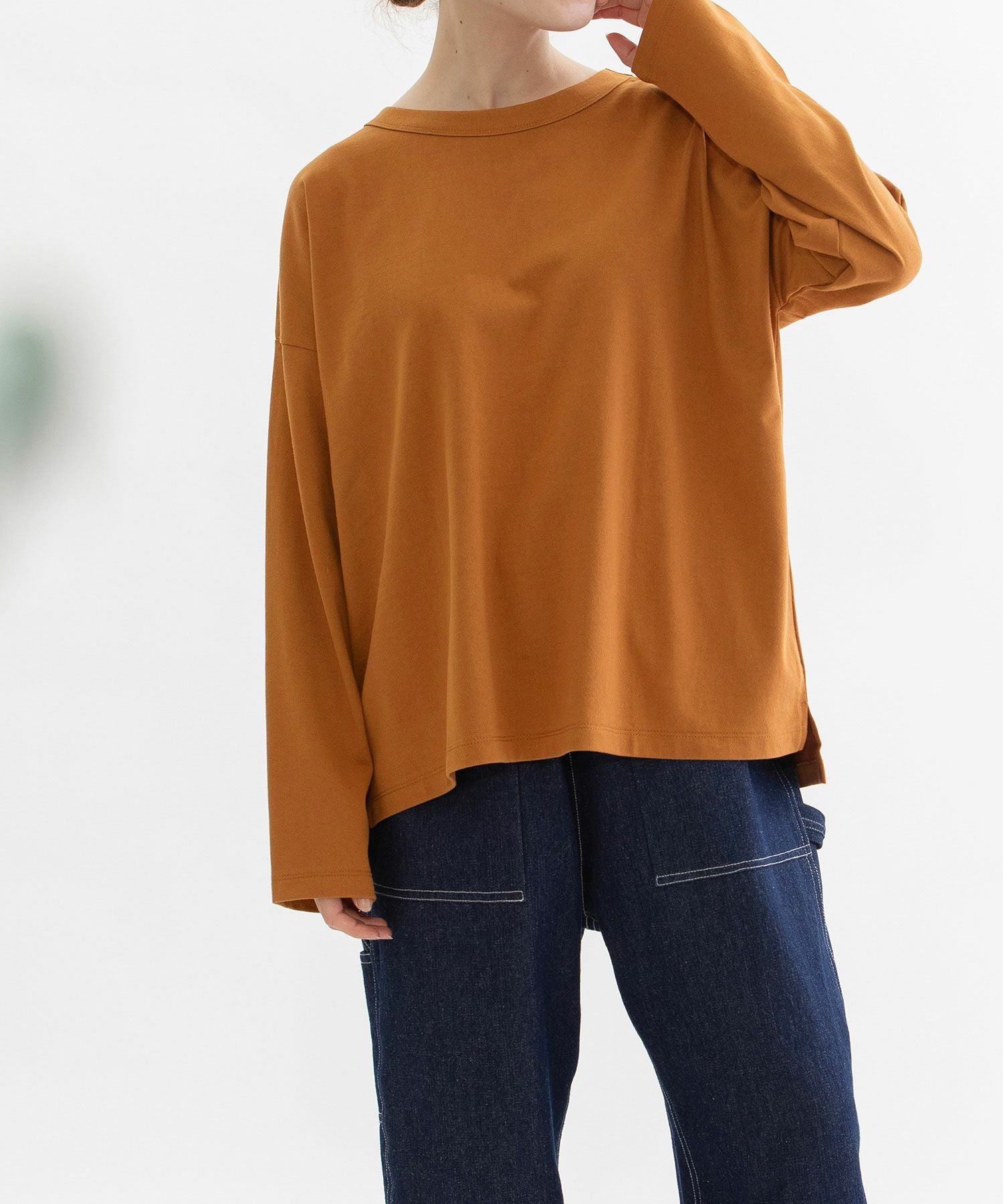 USコットンオーバーサイズロングTシャツ | COO ONLINE