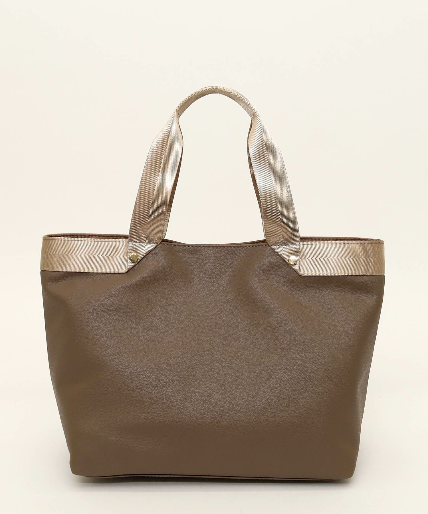 COOCO クーコ 【テープハンドルフェイクレザートート】 レディース