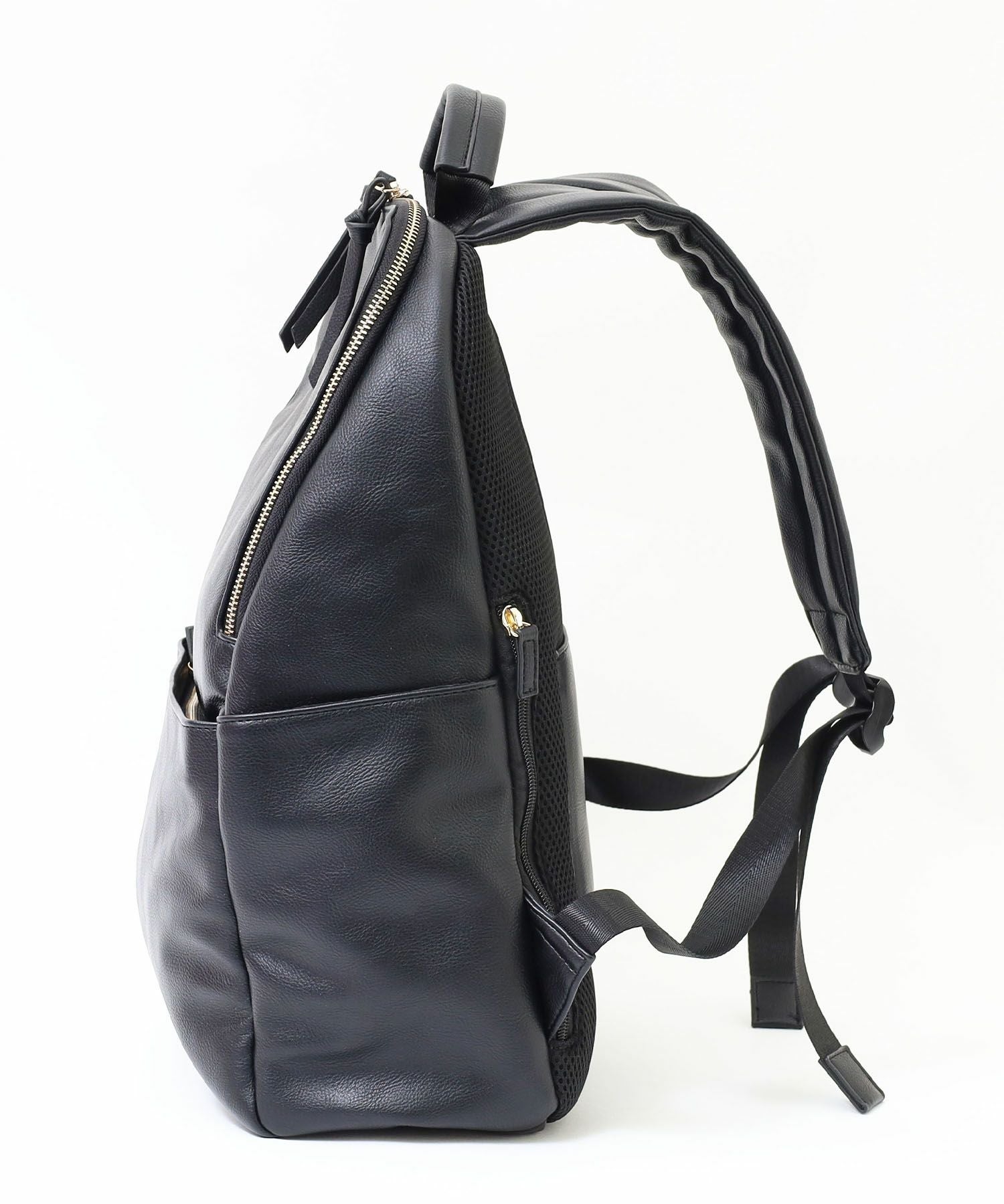 COOCO クーコ 【フェイクレザー9ポケットリュック】 レディース