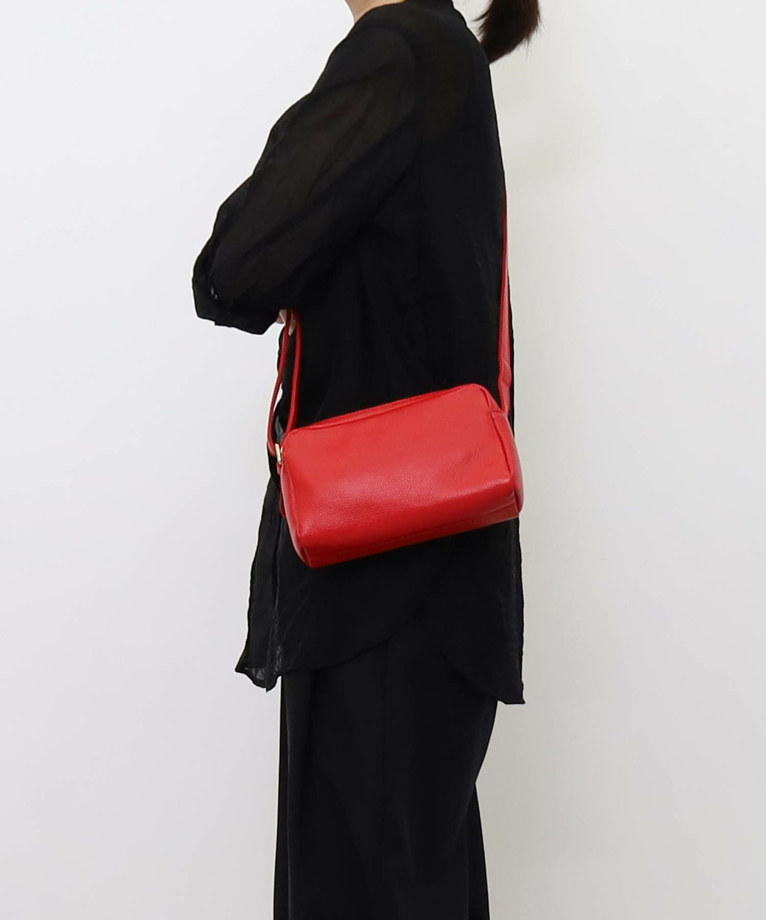 ☆SUMMER SALE☆【OUTLET SALE】COOCO クーコ 【本革ショルダーバッグ