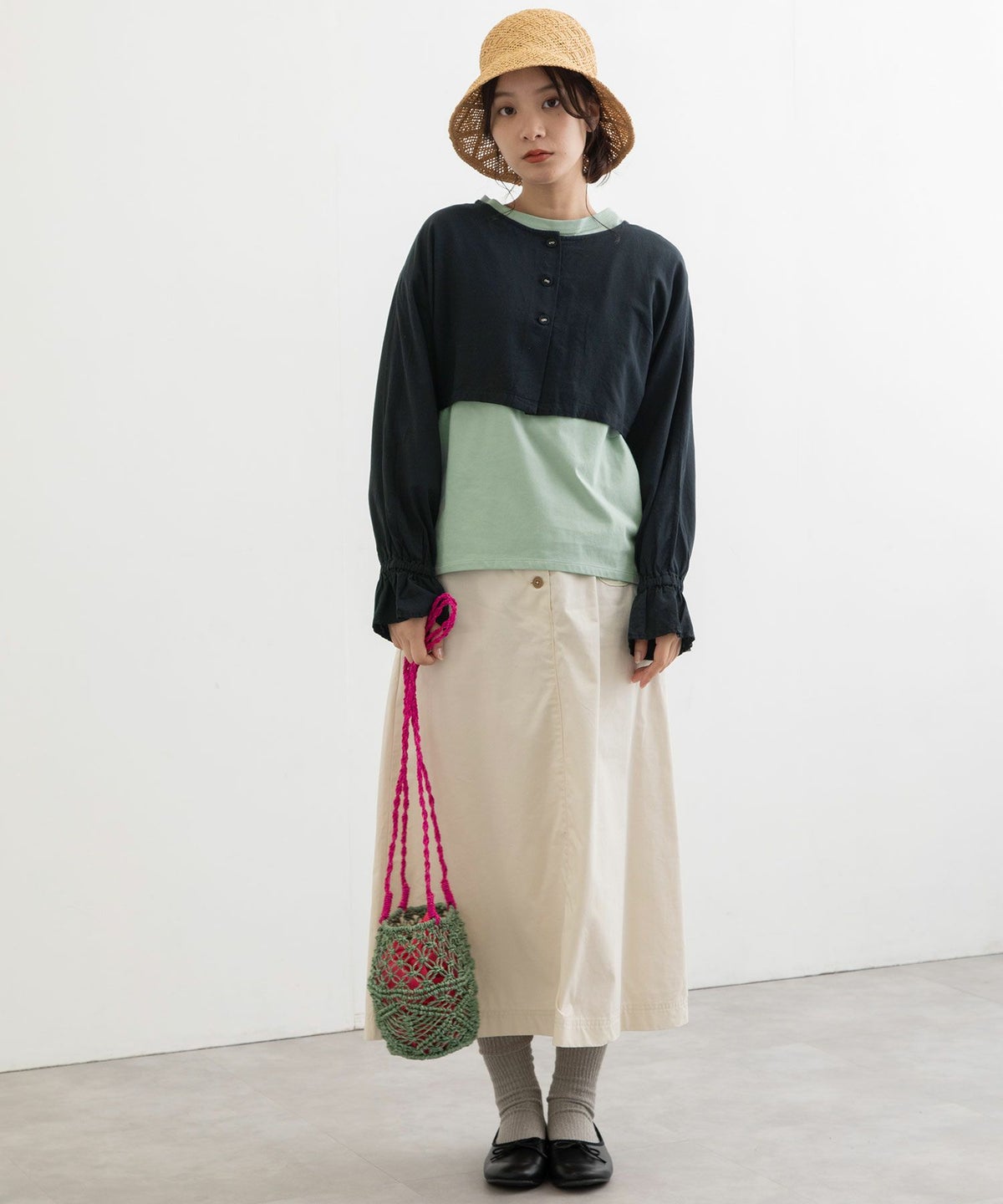 モデル身長：162cm