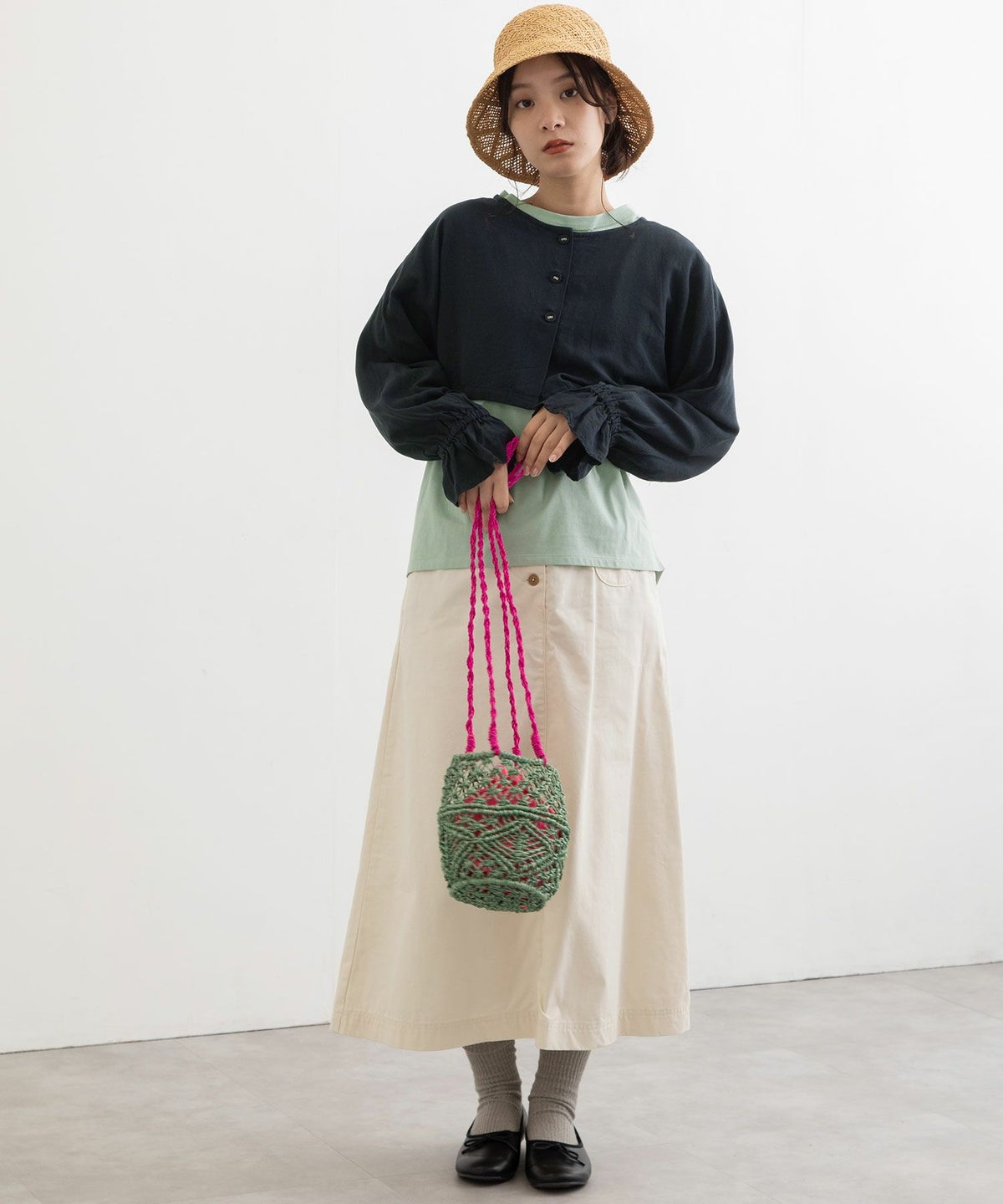 モデル身長：162cm