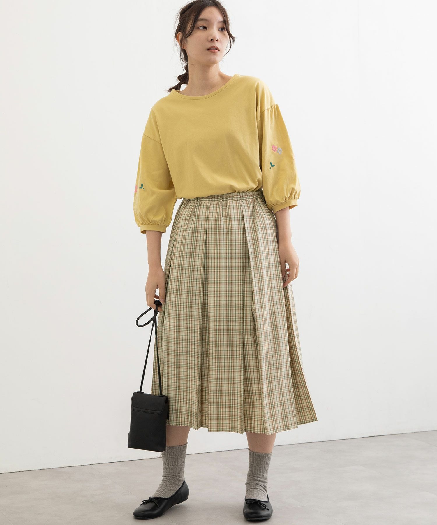 SPECIAL PRICE】エステルレーヨンボックスプリーツスカート | COO ONLINE