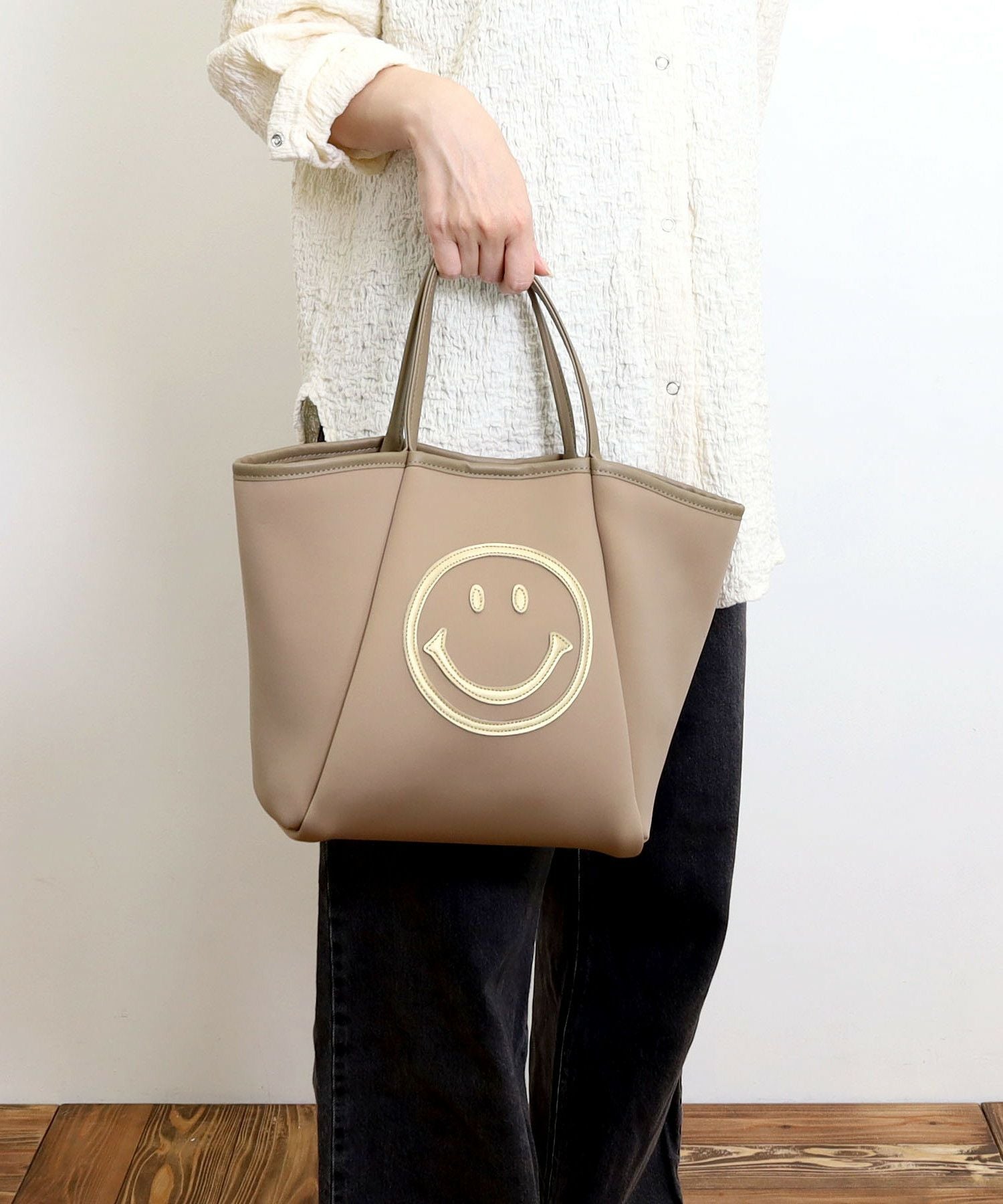 OUTLET SALE】COOCO クーコ 【COOCO x SMILEY トート】 レディース