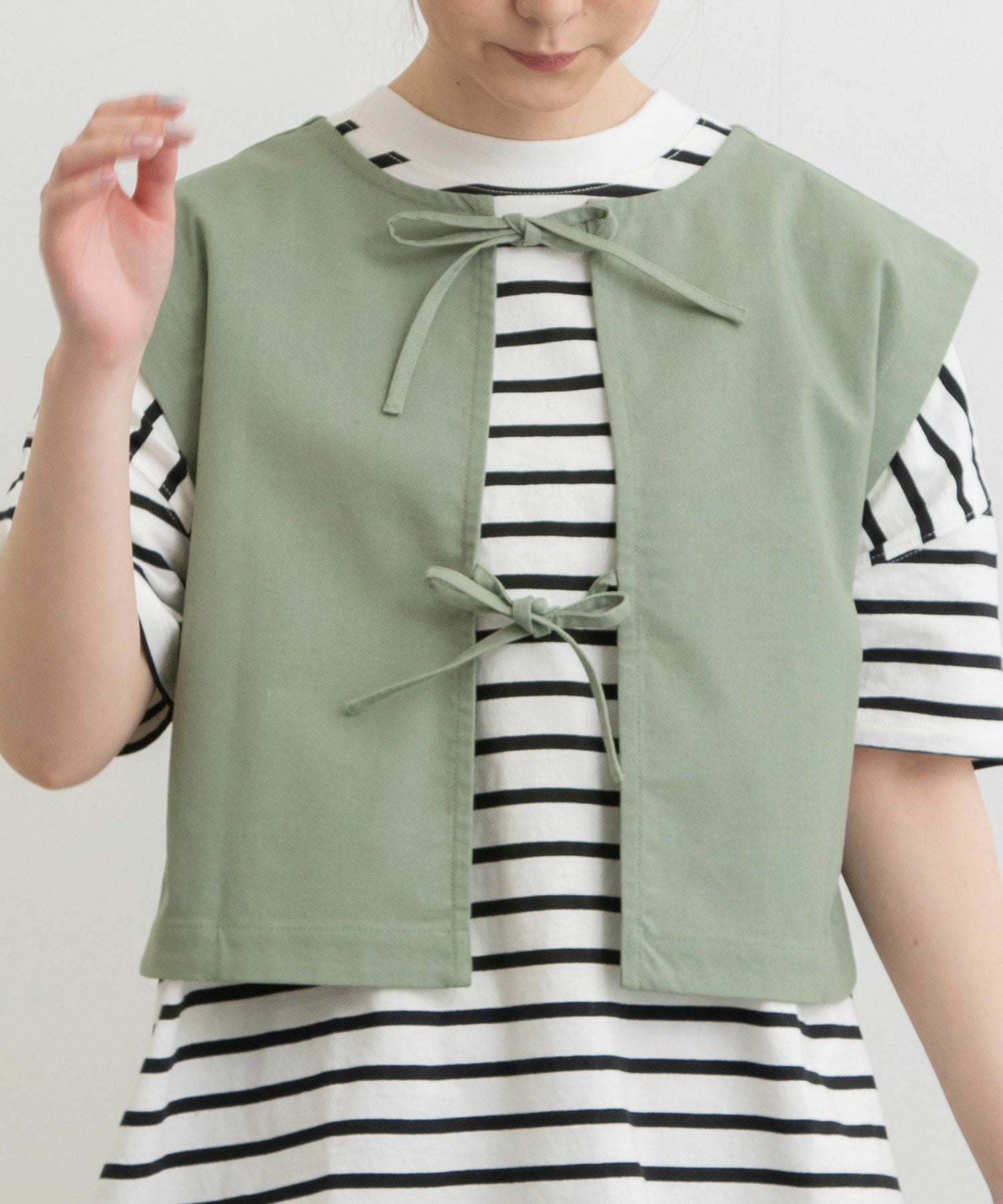 SUMMER SALE】2wayキーネックベスト | COO ONLINE