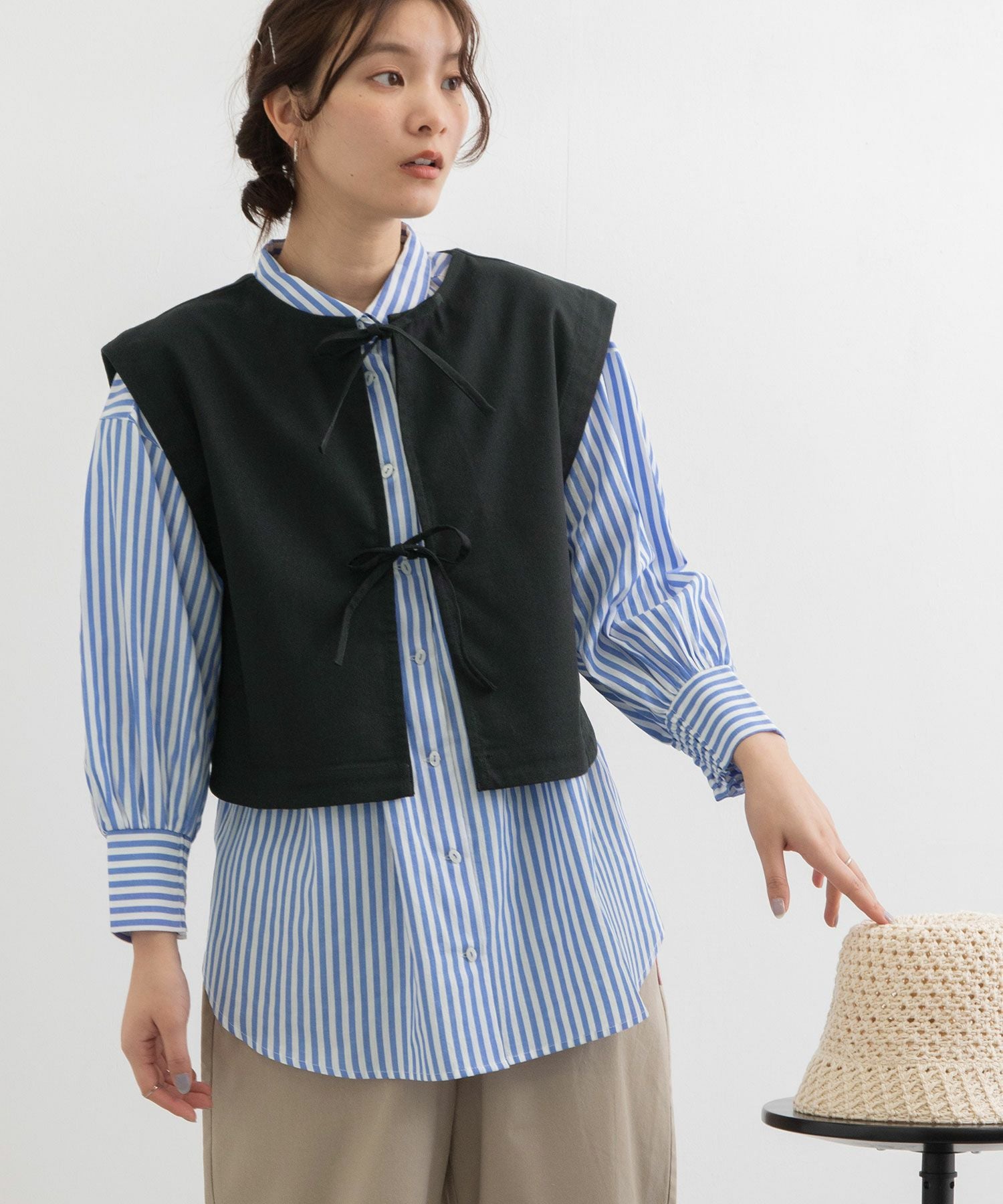 SUMMER SALE】2wayキーネックベスト | COO ONLINE