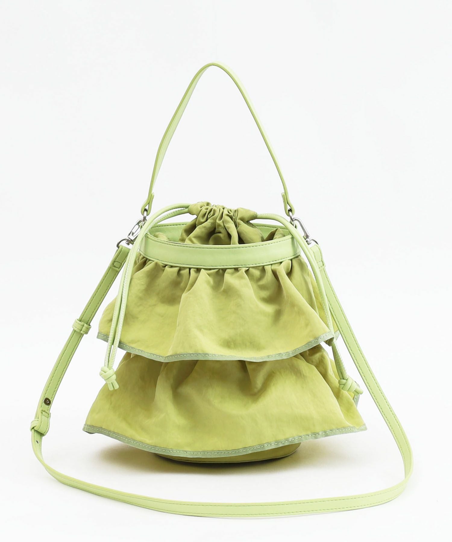 スーパーSALE】 半額 50%OFF クーコ COOCO ナイロン2段フリルバケツ