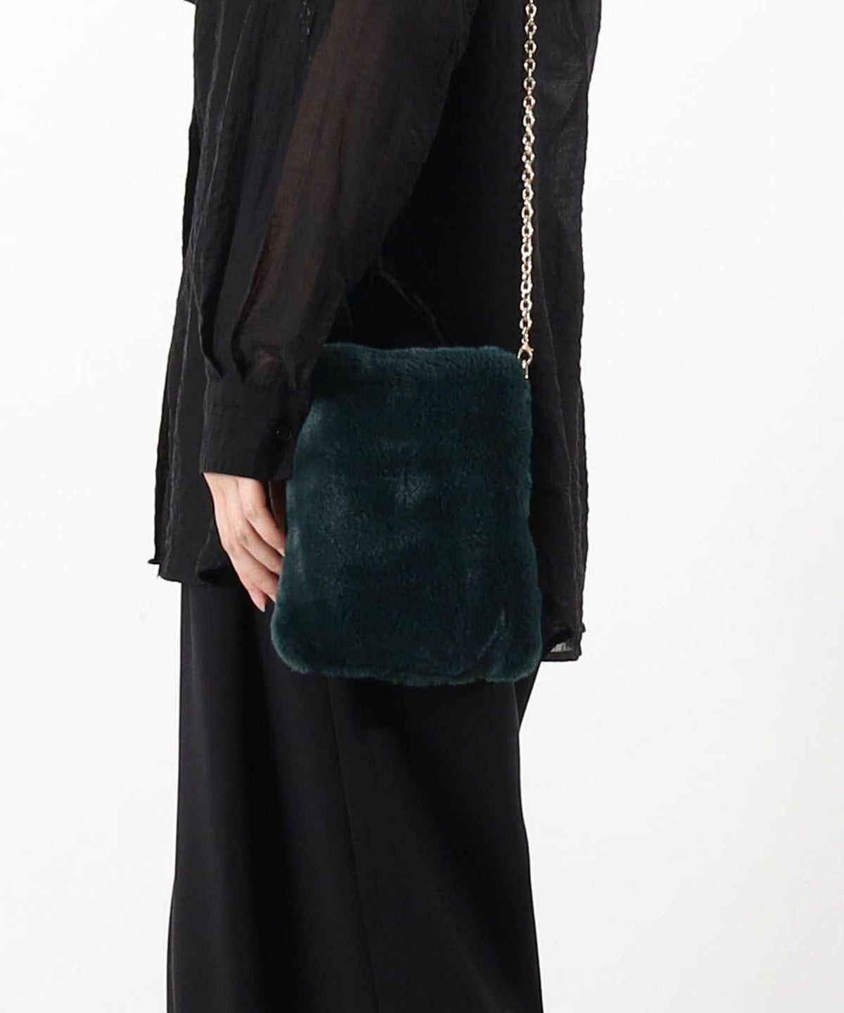 モデル168cm　グリーン