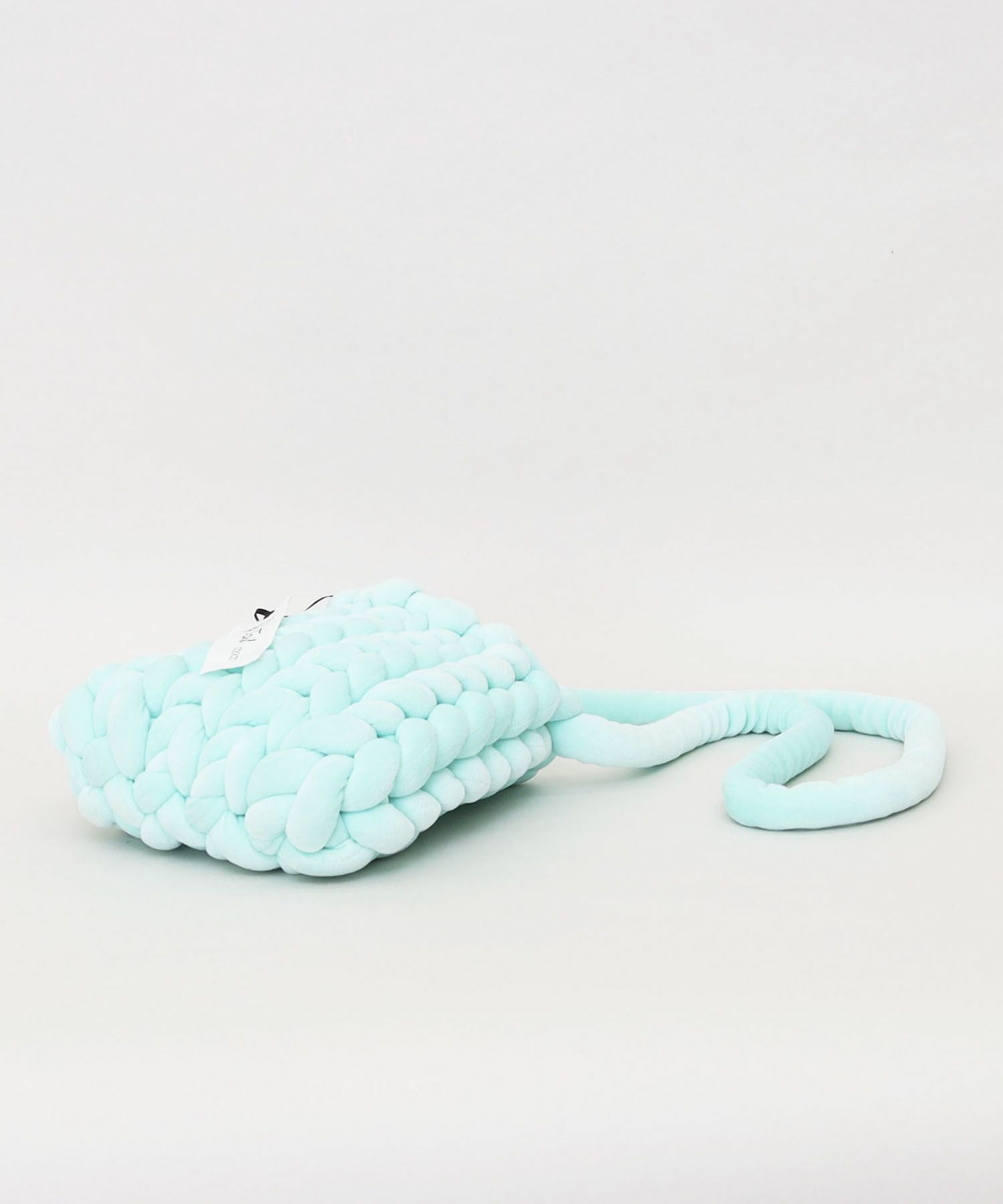 OUTLET SALE】クーコ COOCO Fluffy ベロア風チャンキーニット