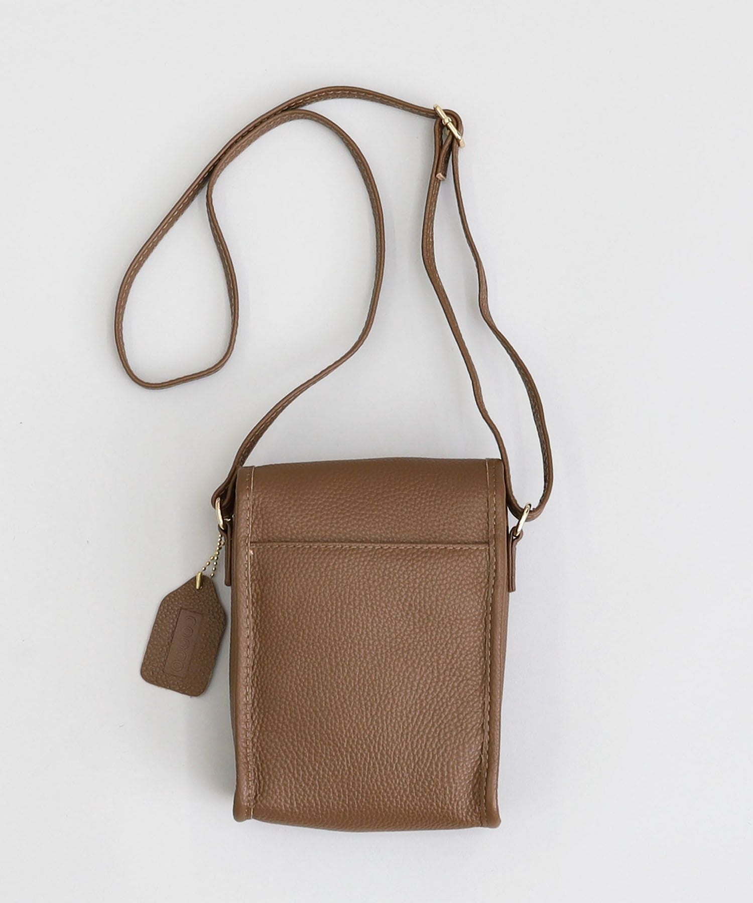 GW SALE】MAX50％OFF COOCO クーコ 【本革ヒネリ金具縦型ショルダー