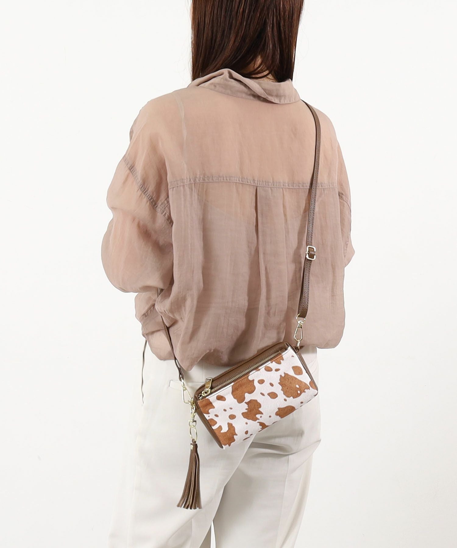 ☆SUMMER SALE☆【OUTLET SALE】COOCO クーコ 【本革xホースヘア