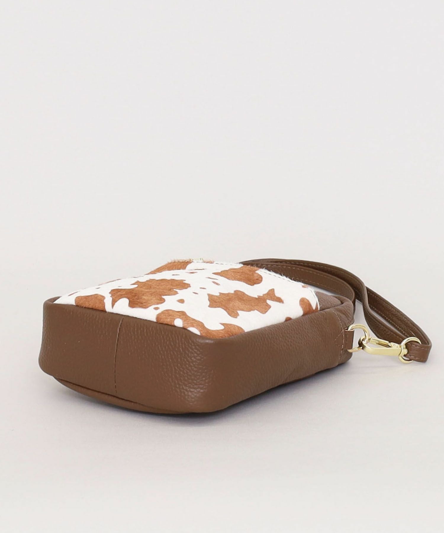 OUTLET SALE】COOCO クーコ 【本革xホースヘアショルダーバッグ