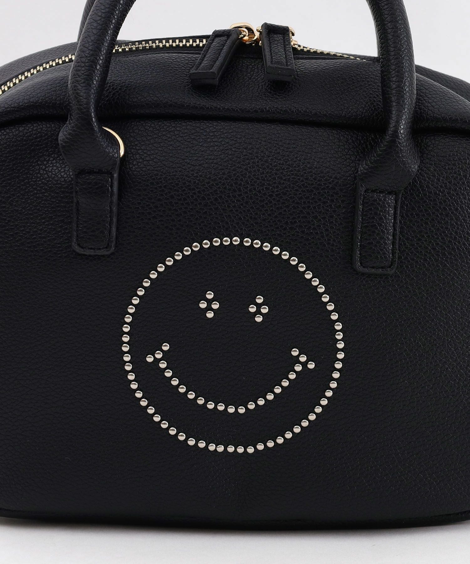 OUTLET SALE】クーコ COOCO SMILEY／スタッズフェイクレザー