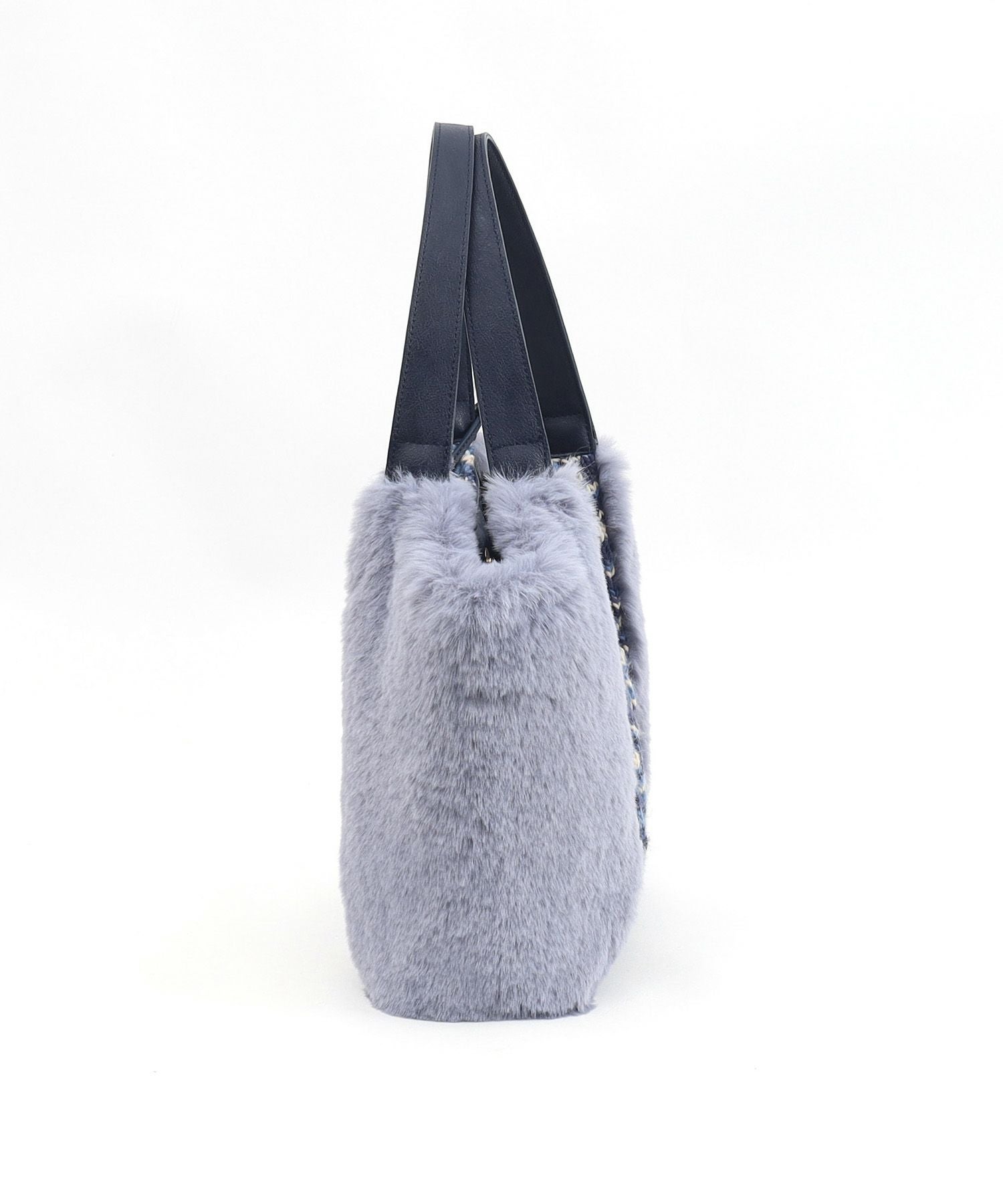 ナナノエル Nananoel fiona ニットxエコファートートバッグ