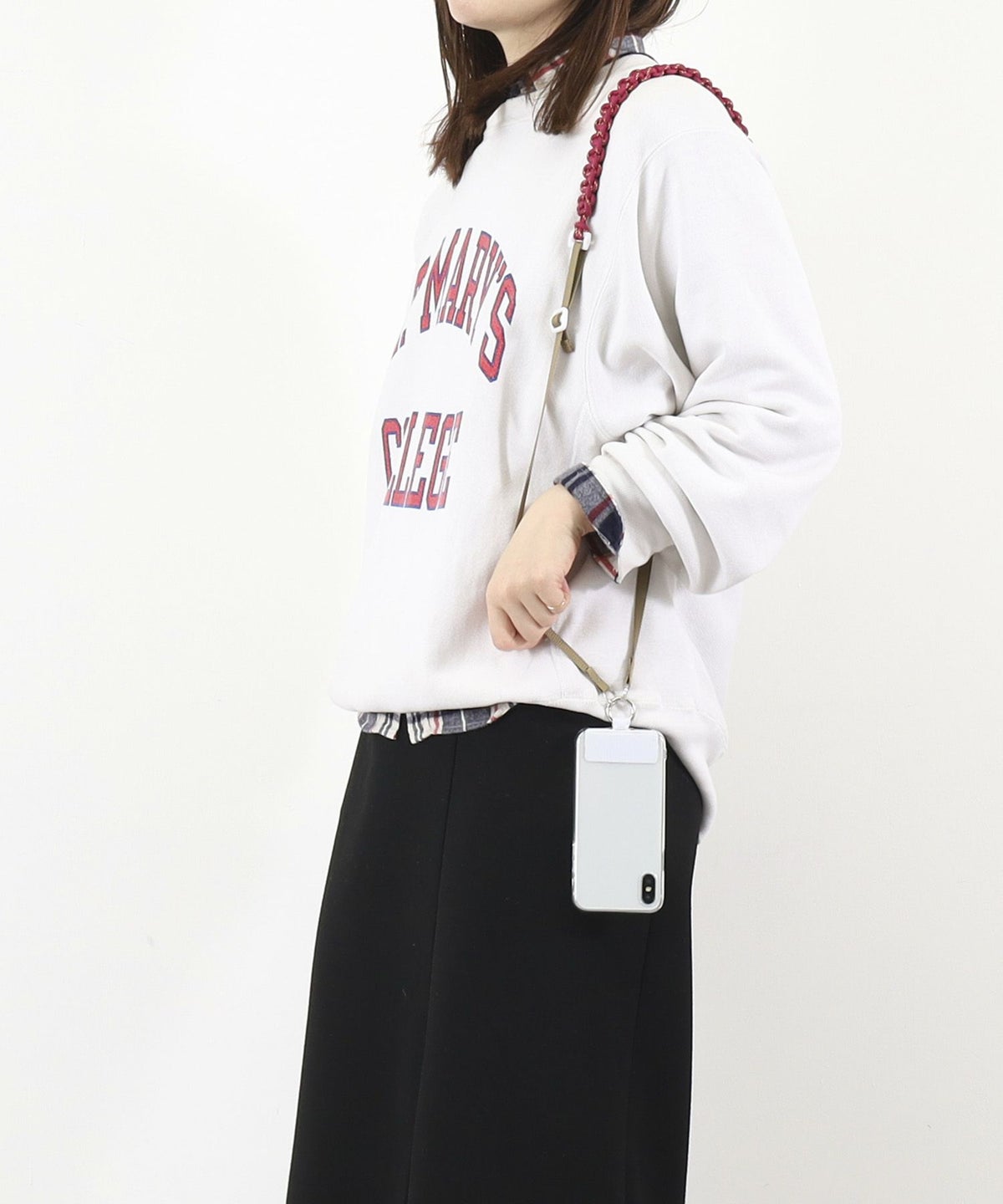 モデル163cm　ピンク