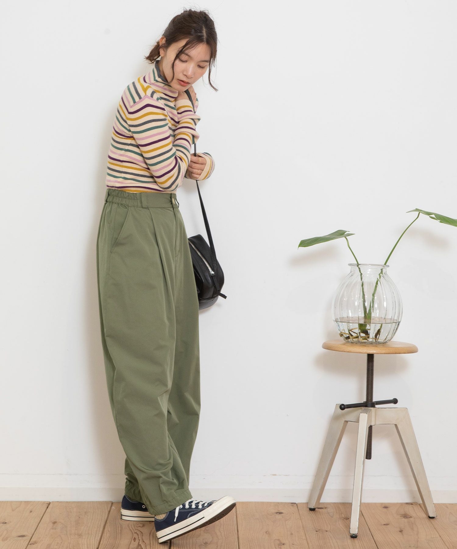 WINTER SALE】裾ドロストコクーンカーゴパンツ | COO ONLINE