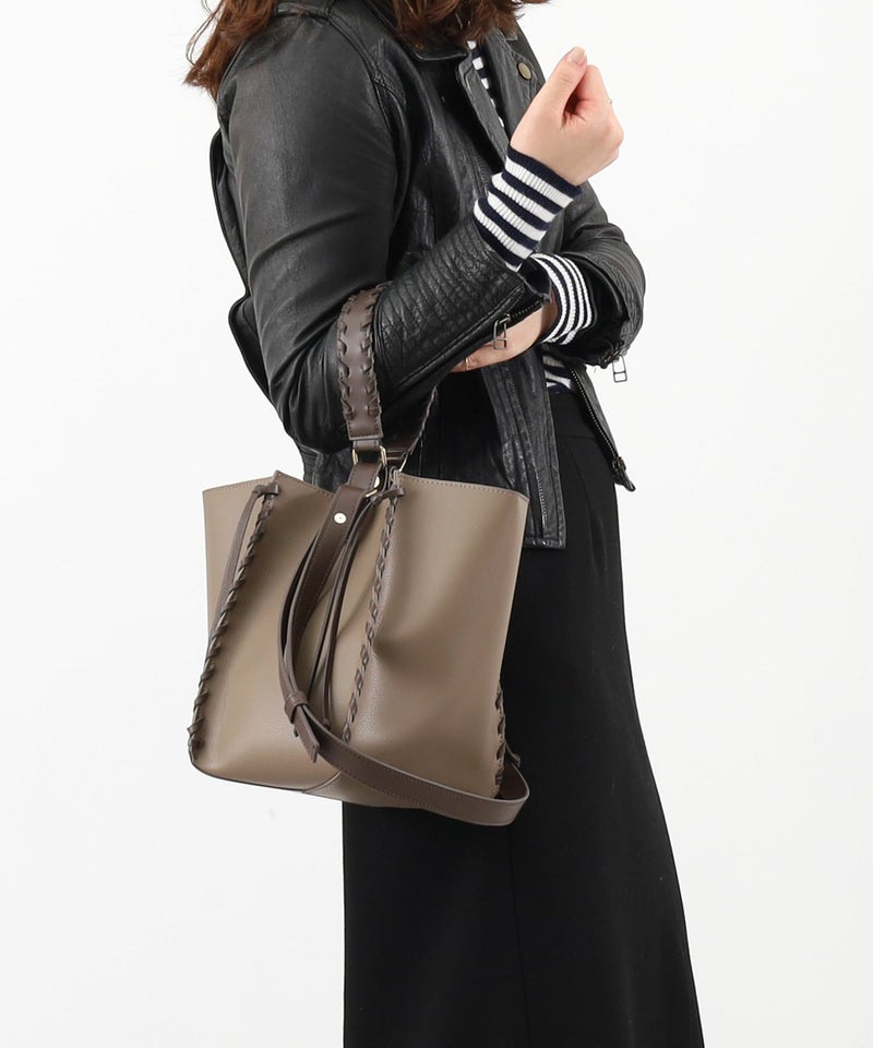 モデル163cm　グレージュ