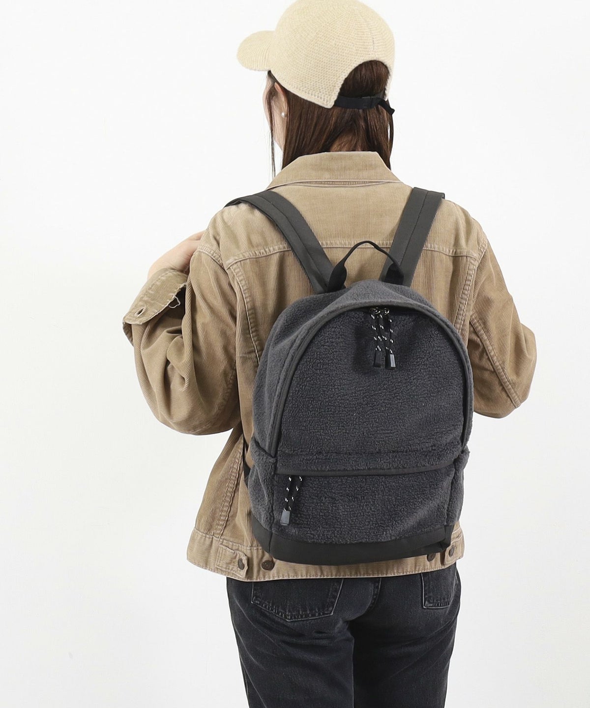 モデル163cm　グレー