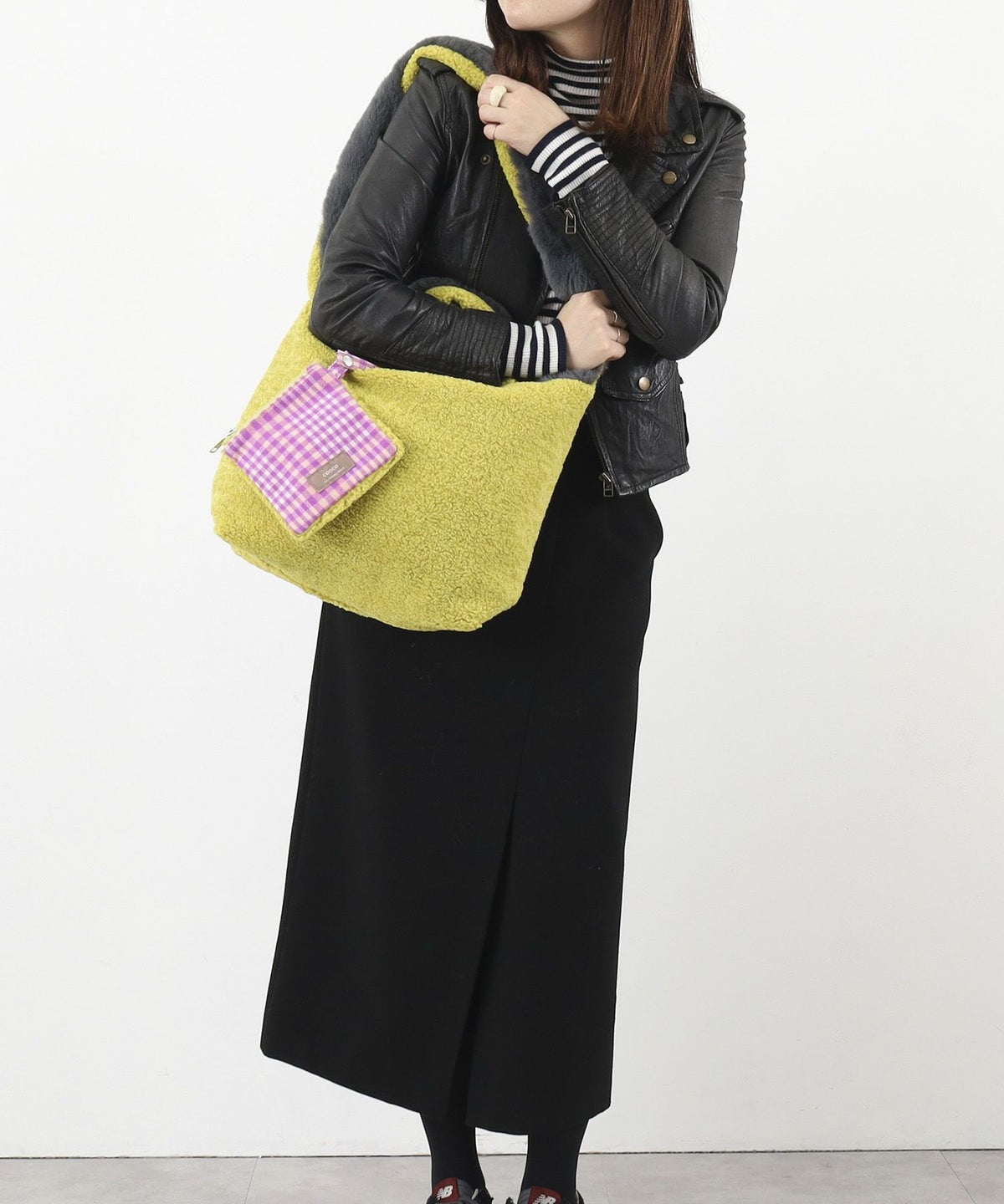 モデル163cm　グレー