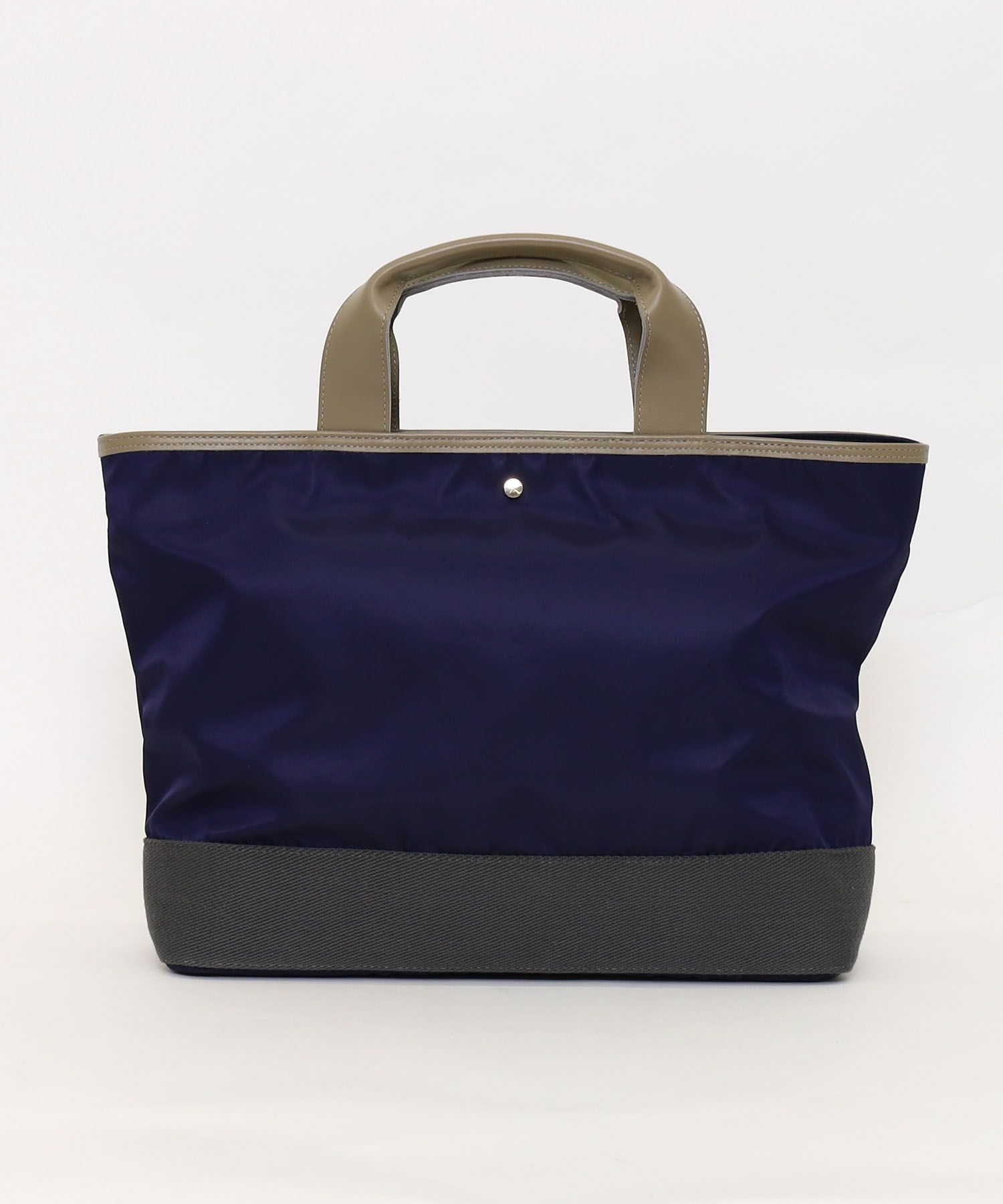 OUTLET SALE】クーコ COOCO ナイロンx太テープ牛革付属トートバッグ