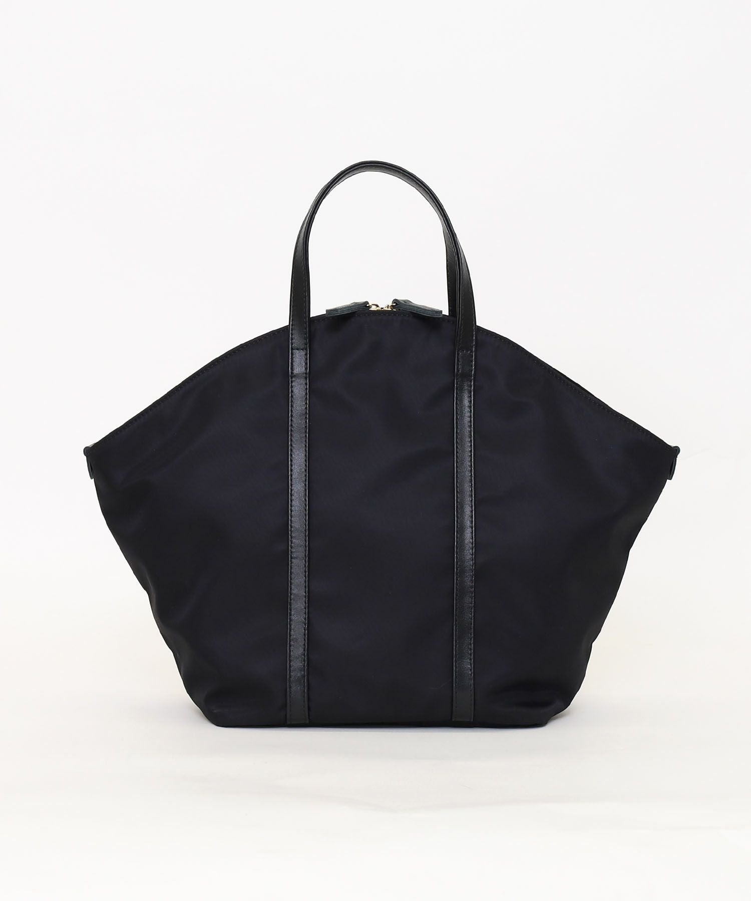 バッグ coco OUTLET SALE】クーコ COOCO ナイロン×牛革ラウンドトートバッグ | COO
