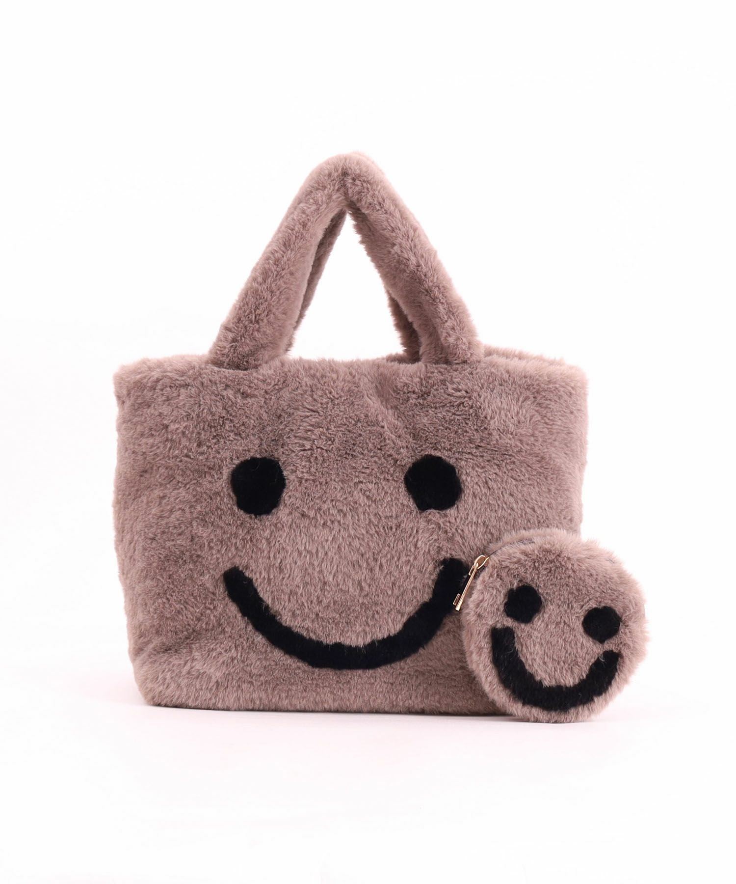 OUTLET SALE】クーコ COOCO SMILEY／ポーチ付エコファトート
