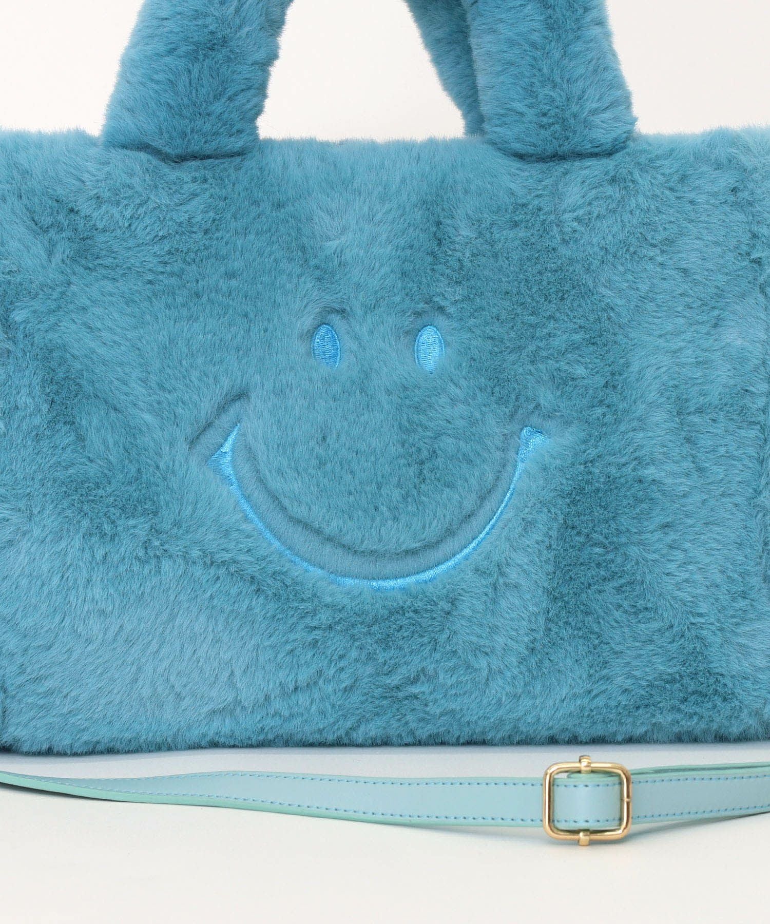 ココページ OUTLET SALE】クーコ COOCO SMILEY／ロゴ刺繍エコファー2WAY