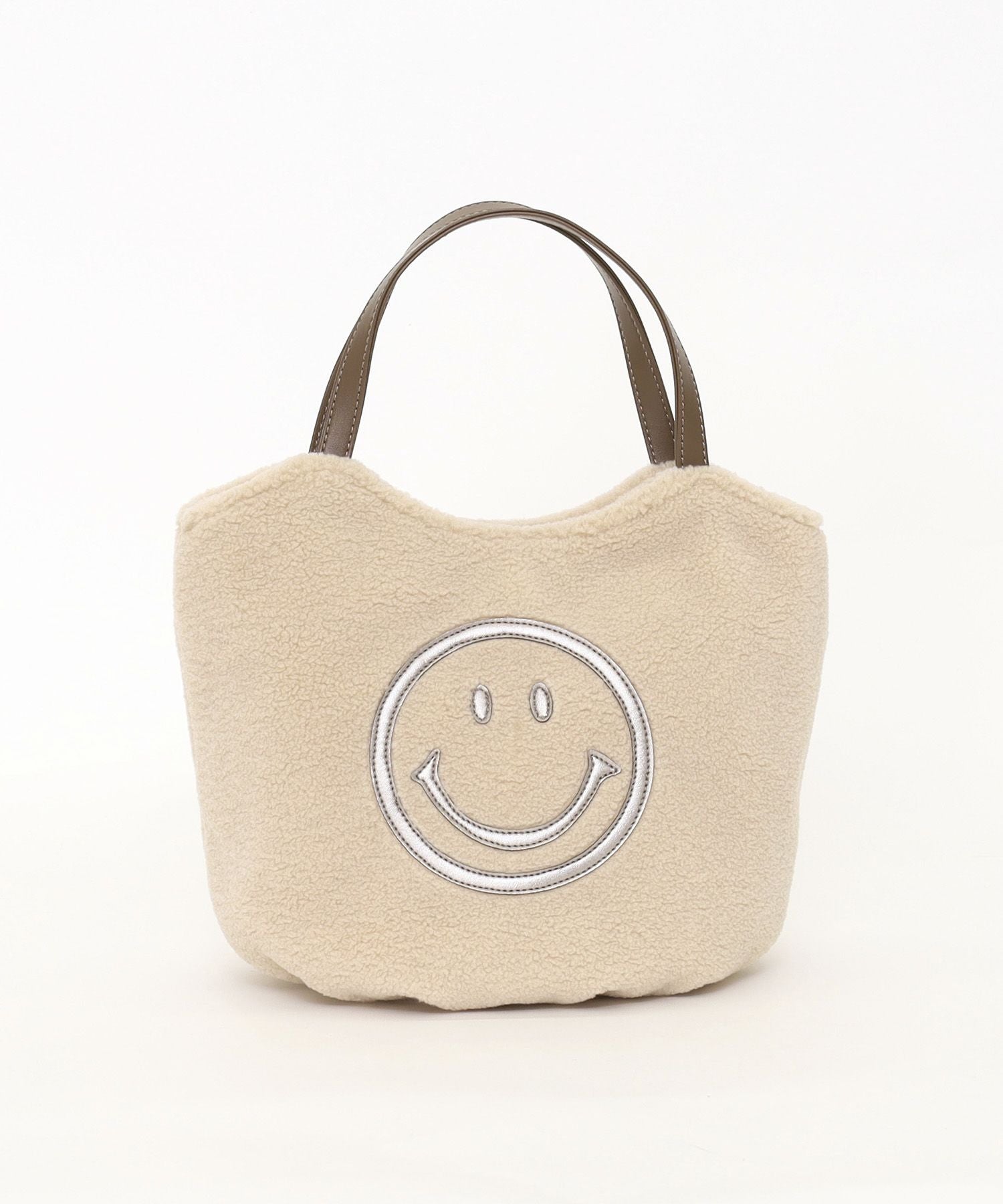 GW SALE】MAX50％OFF クーコ COOCO SMILEY／ボアコロントート