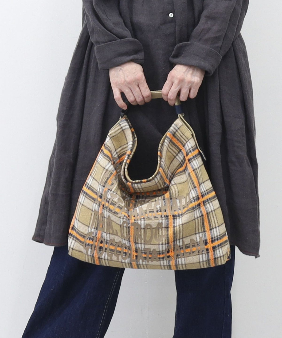 モデル163cm　ベージュ