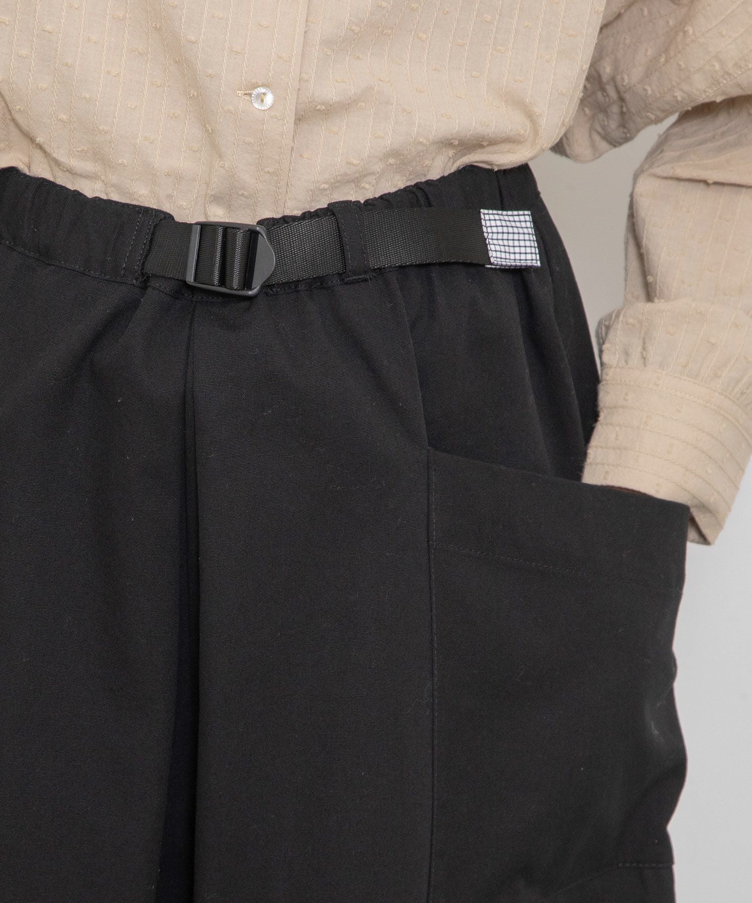 WINTER SALE】プラバックルベルトタックパンツ | COO ONLINE