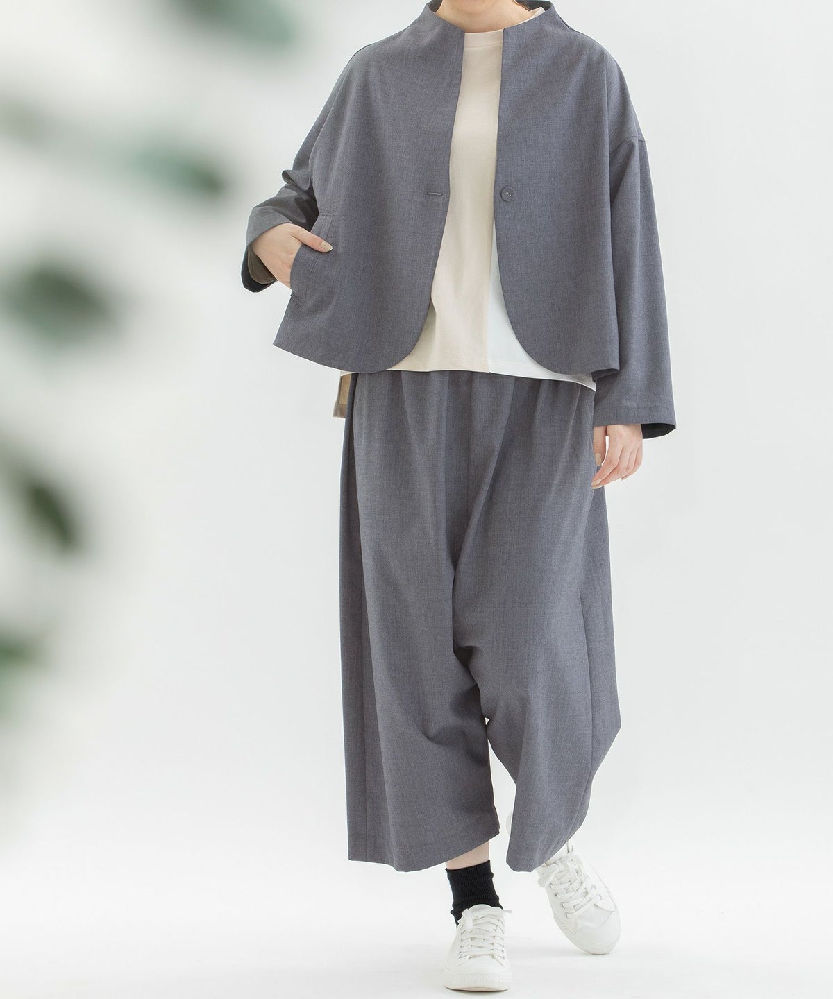 グレー / モデル身長：162cm