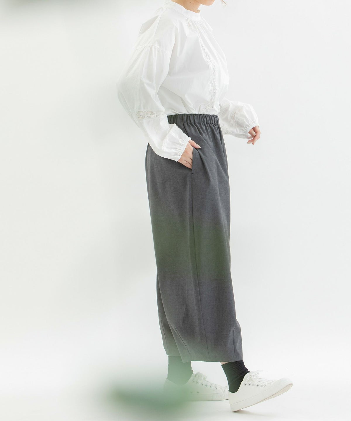 ダークグレー / モデル身長：162cm
