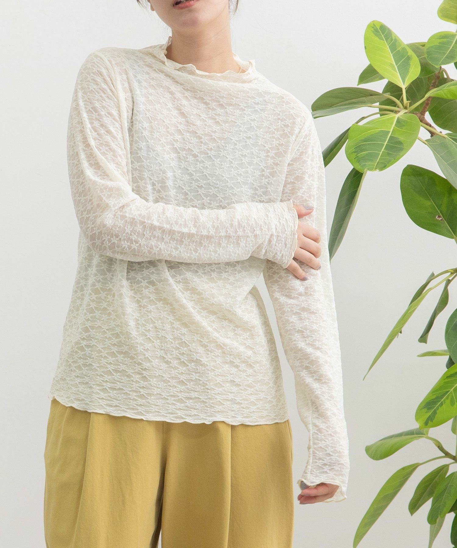SPECIAL PRICE】花柄シアータートルトップス | COO ONLINE