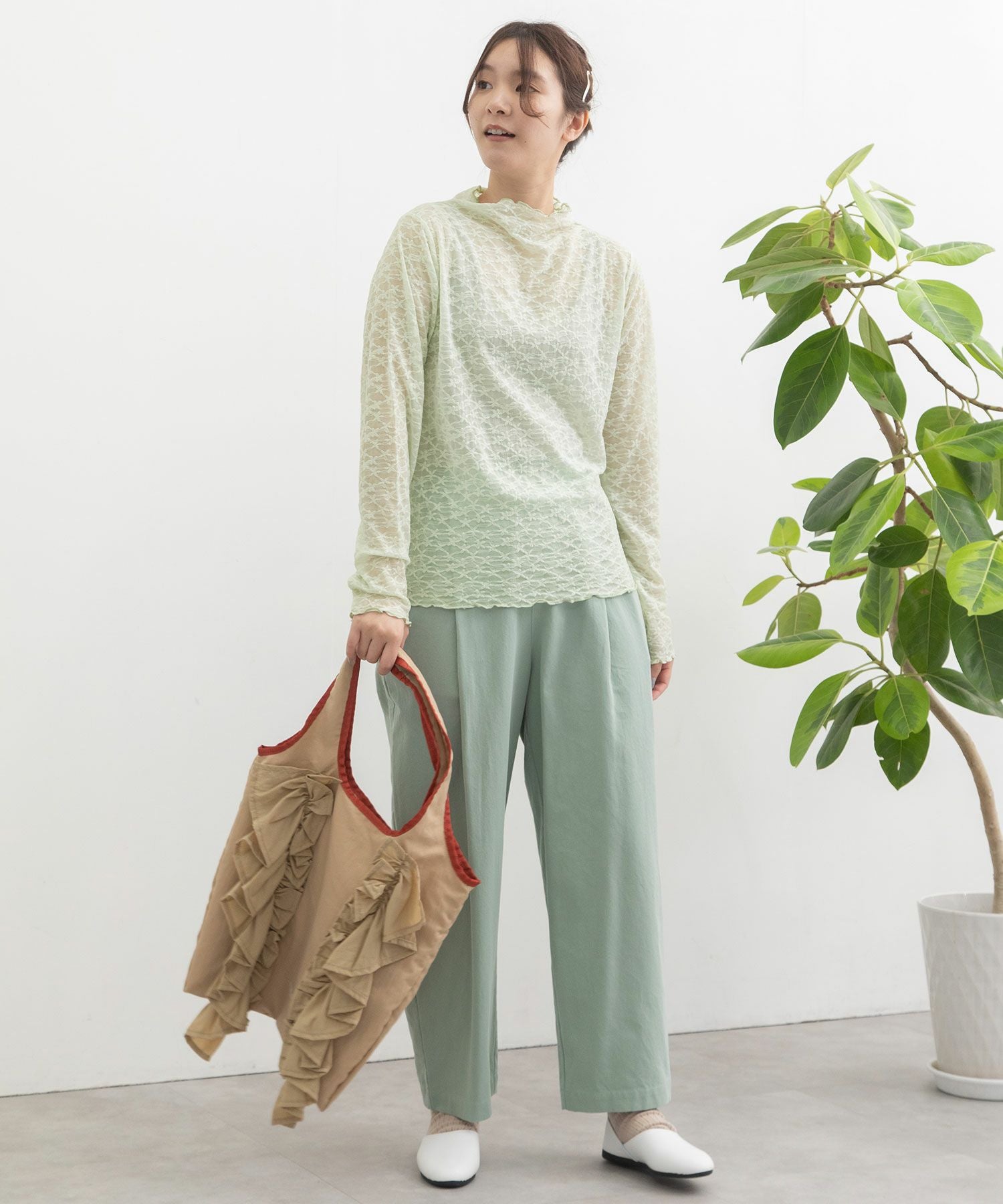 SPECIAL PRICE】花柄シアータートルトップス | COO ONLINE