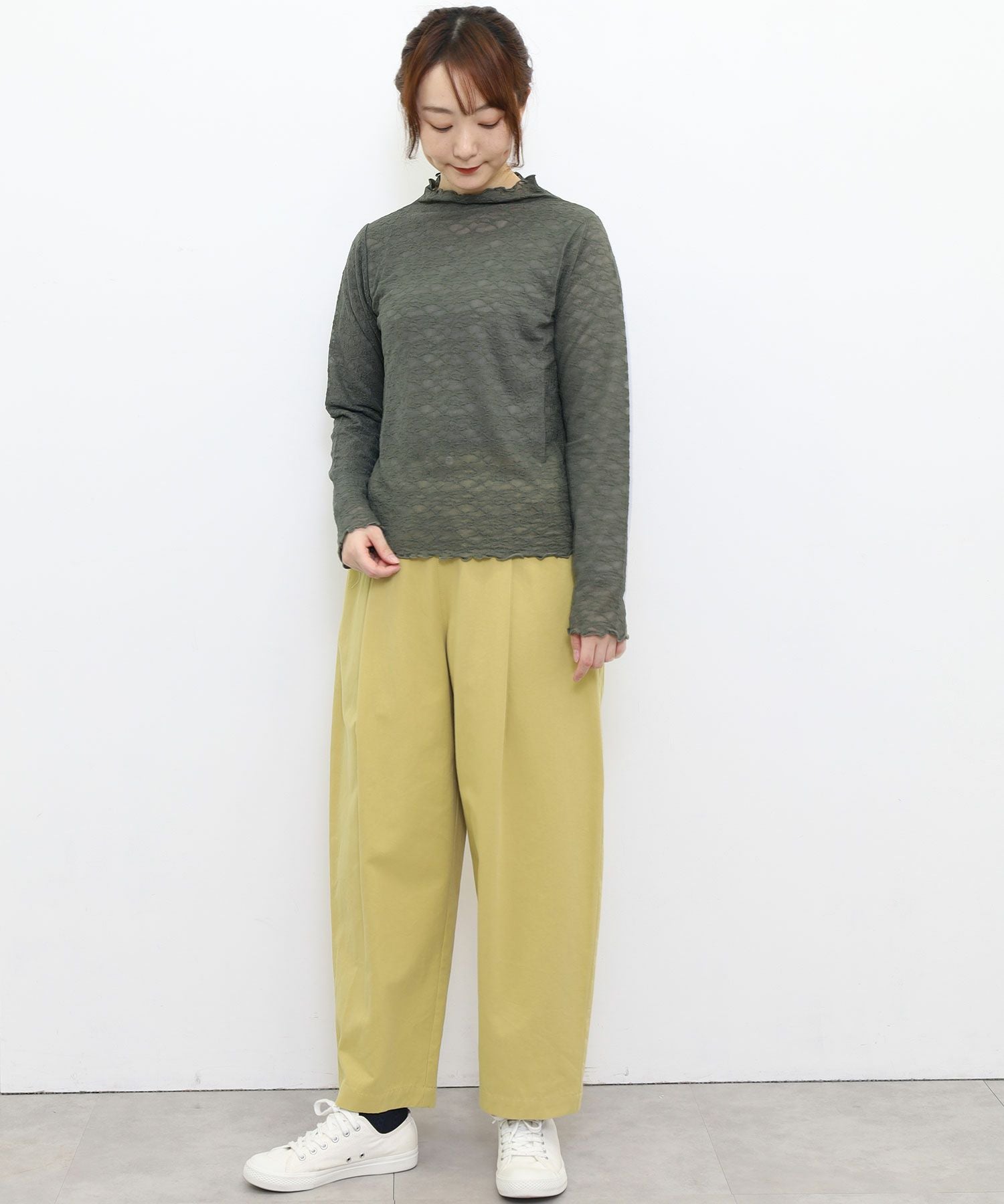 SPECIAL PRICE】花柄シアータートルトップス | COO ONLINE