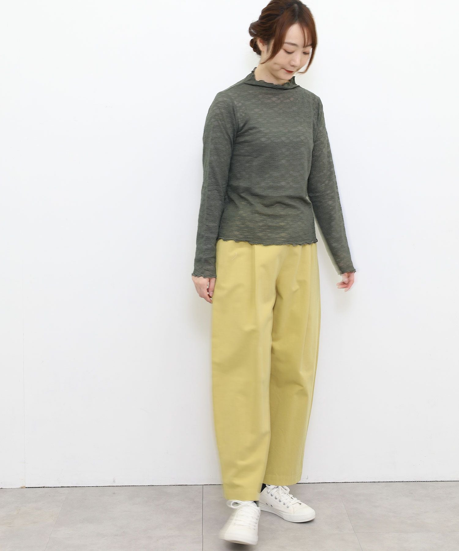 SPECIAL PRICE】花柄シアータートルトップス | COO ONLINE