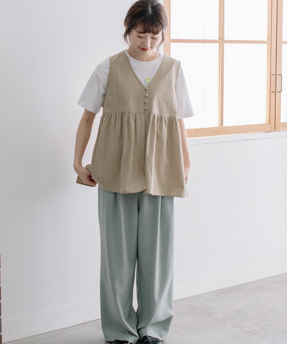 モデル身長：156cm