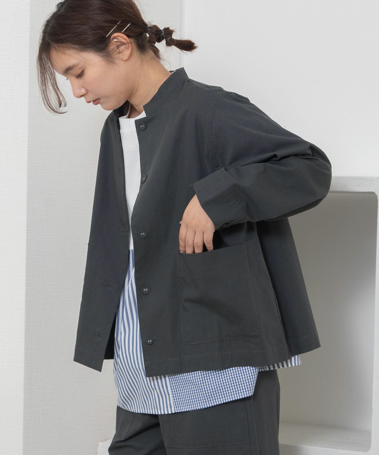 SPECIAL PRICE】スタンドカラーシャツジャケット | COO ONLINE
