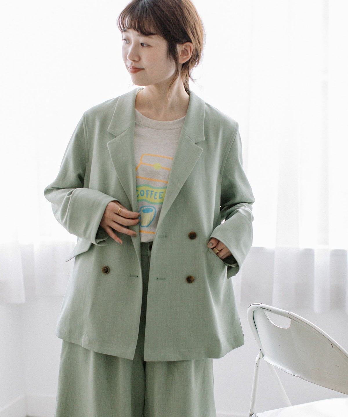 モデル身長：156cm