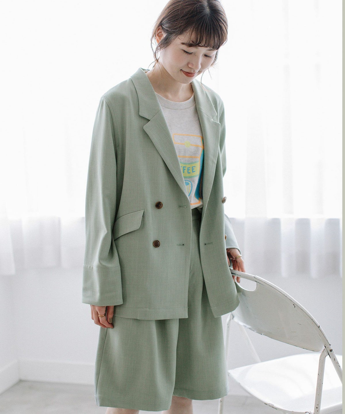 モデル身長：156cm