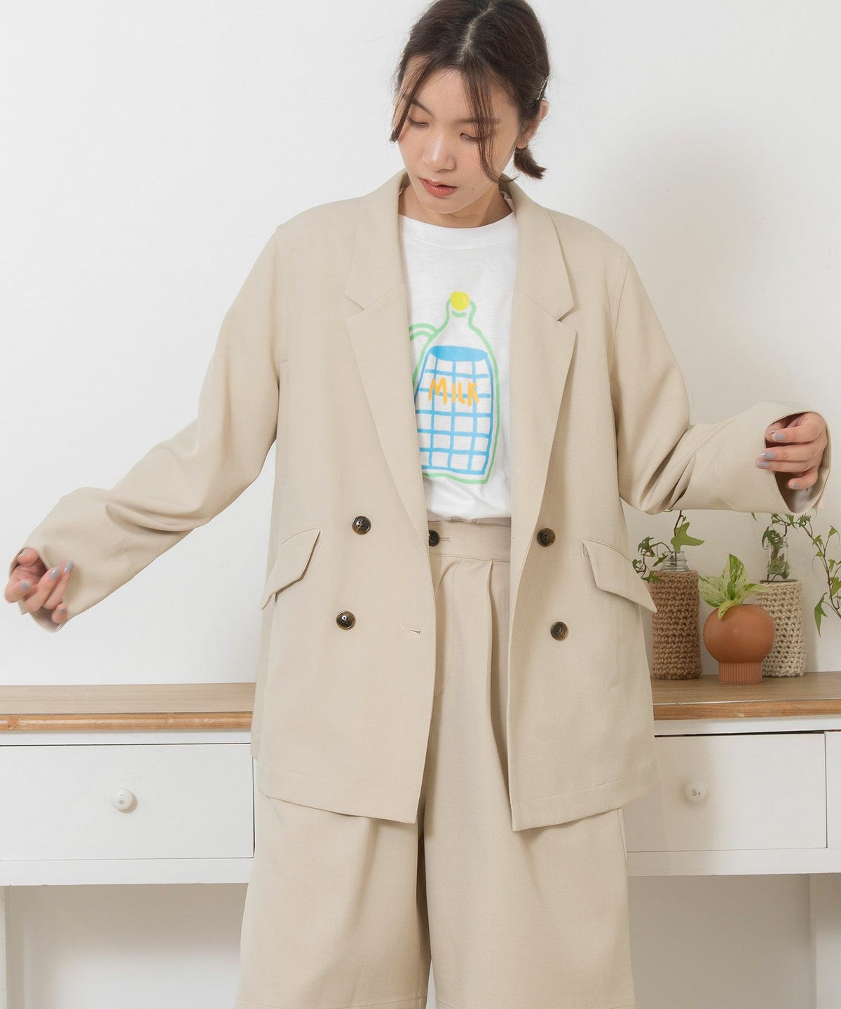 モデル身長：162cm