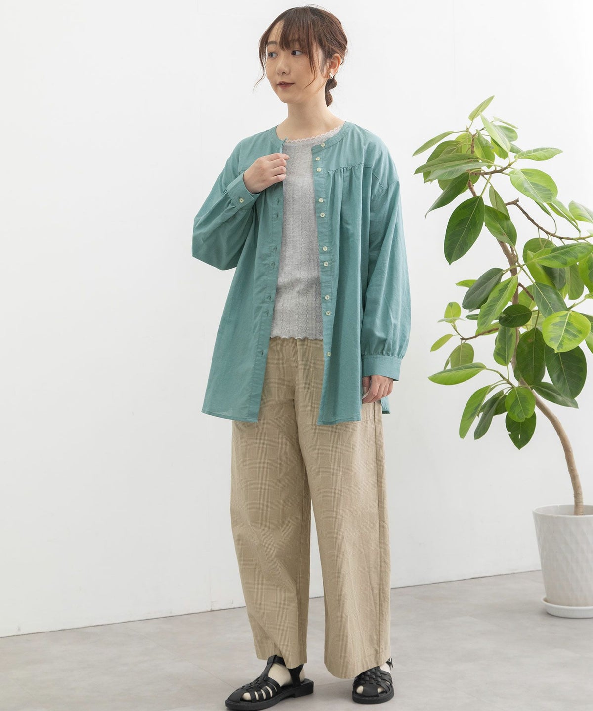 モデル身長：156cm