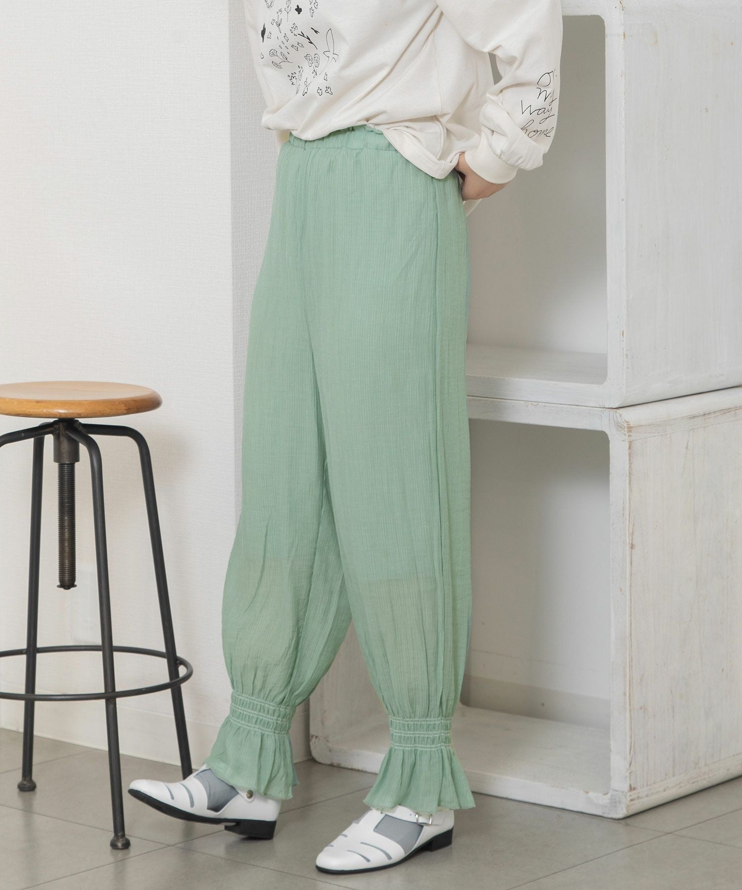 SPECIAL PRICE】裾シャーリングフリルパンツ | COO ONLINE