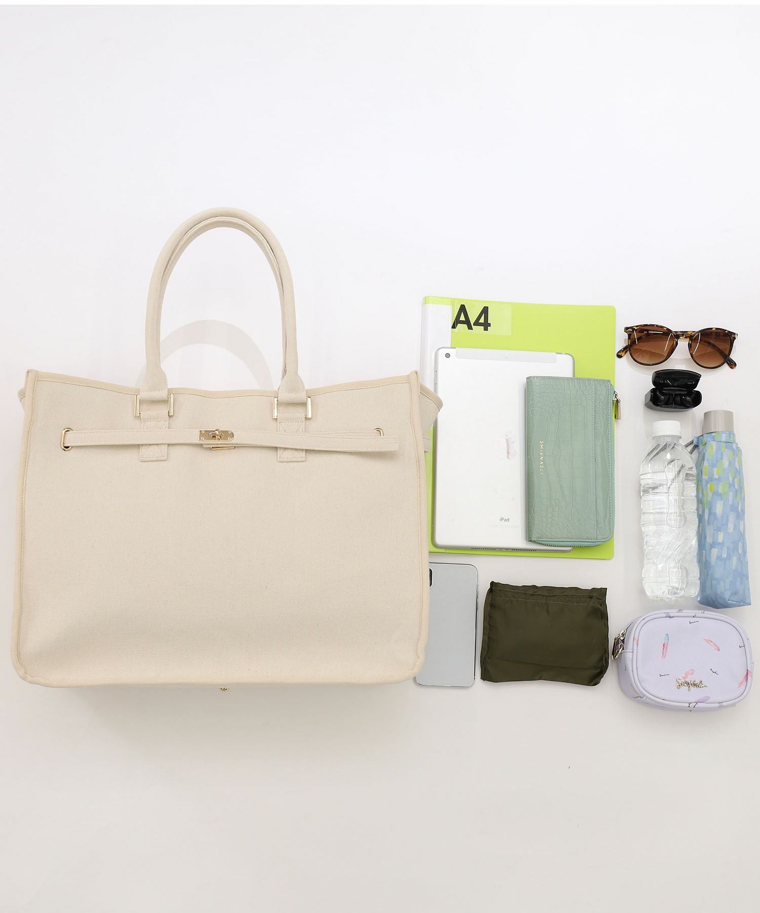 OUTLET SALE】SMIRNASLI サミールナスリ 【キャンバスBIGトートバッグ