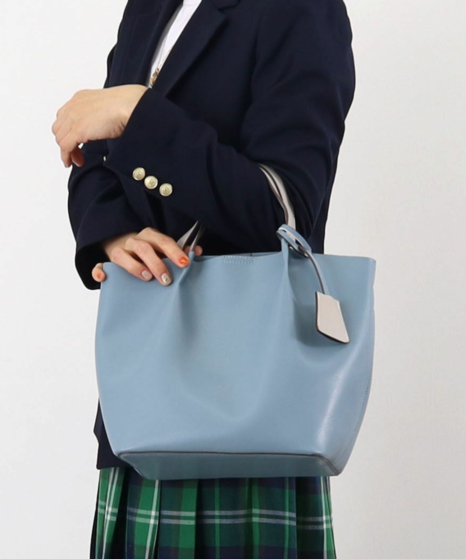 GW SALE】MAX50％OFF クーコ COOCO バイカラーフェイクレザー2WAY
