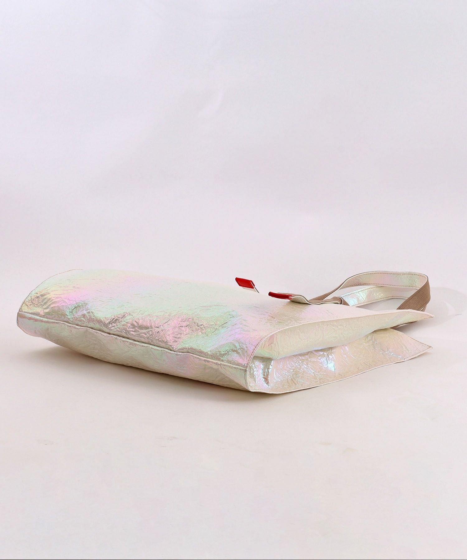 OUTLET SALE】クーコ COOCO オーロラメタリックトートバッグ／A4対応