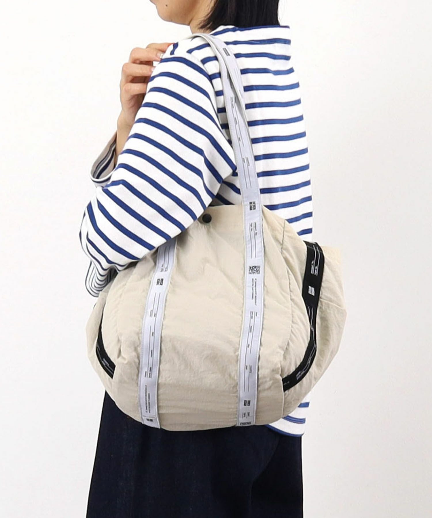 OUTLET SALE】COOCO クーコ 【オリジナルロゴテープハンドルトート