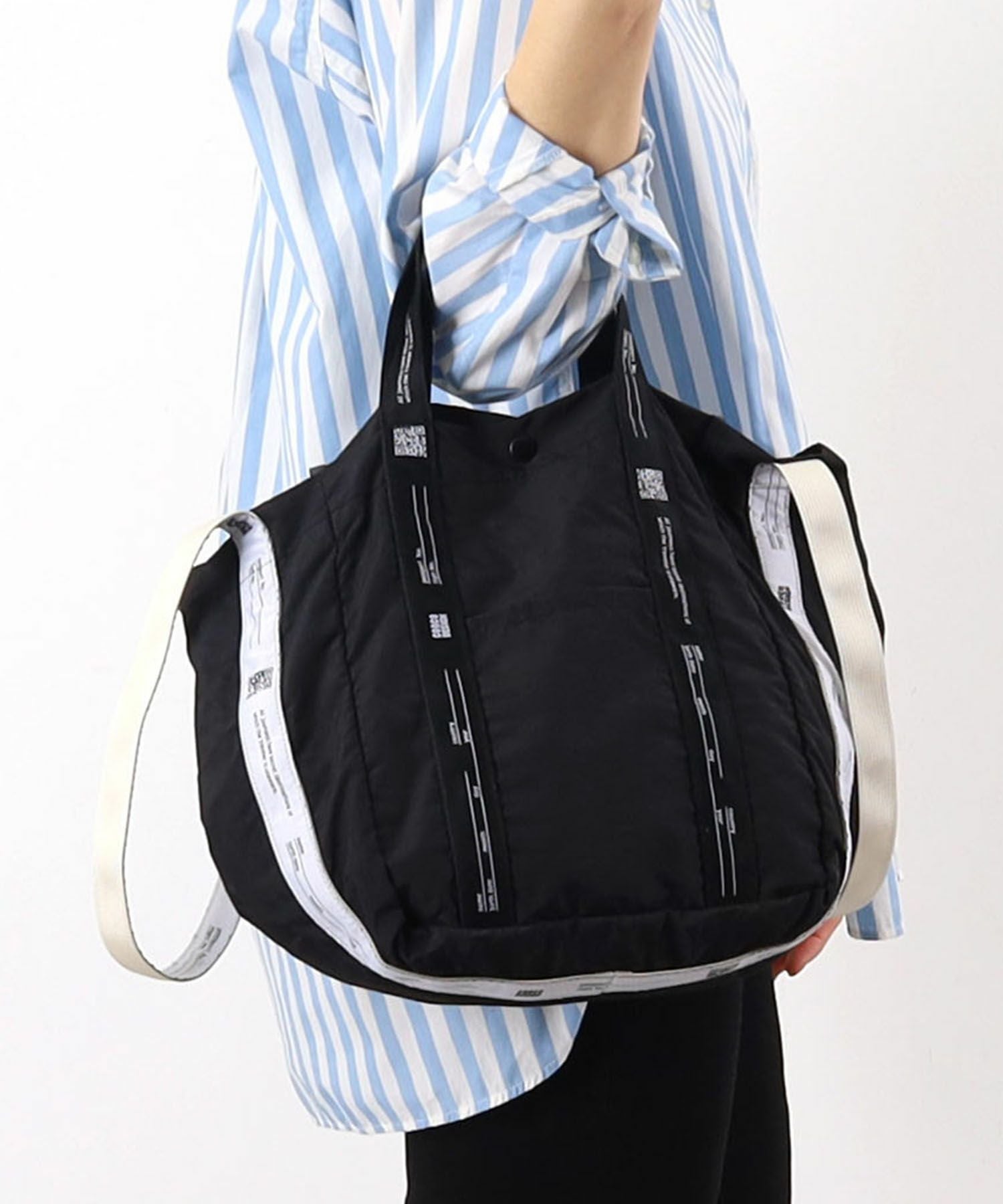 OUTLET SALE】COOCO クーコ 【オリジナルロゴテープハンドルトート