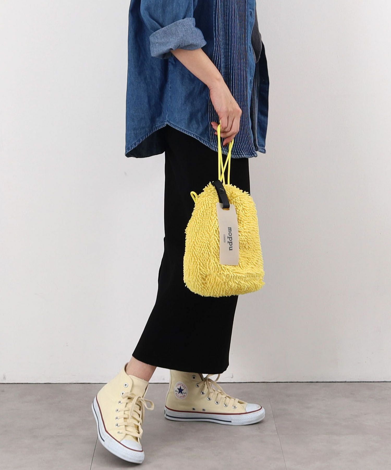 GW SALE】MAX50％OFF クーコ COOCO moppu 巾着ショルダーバッグ
