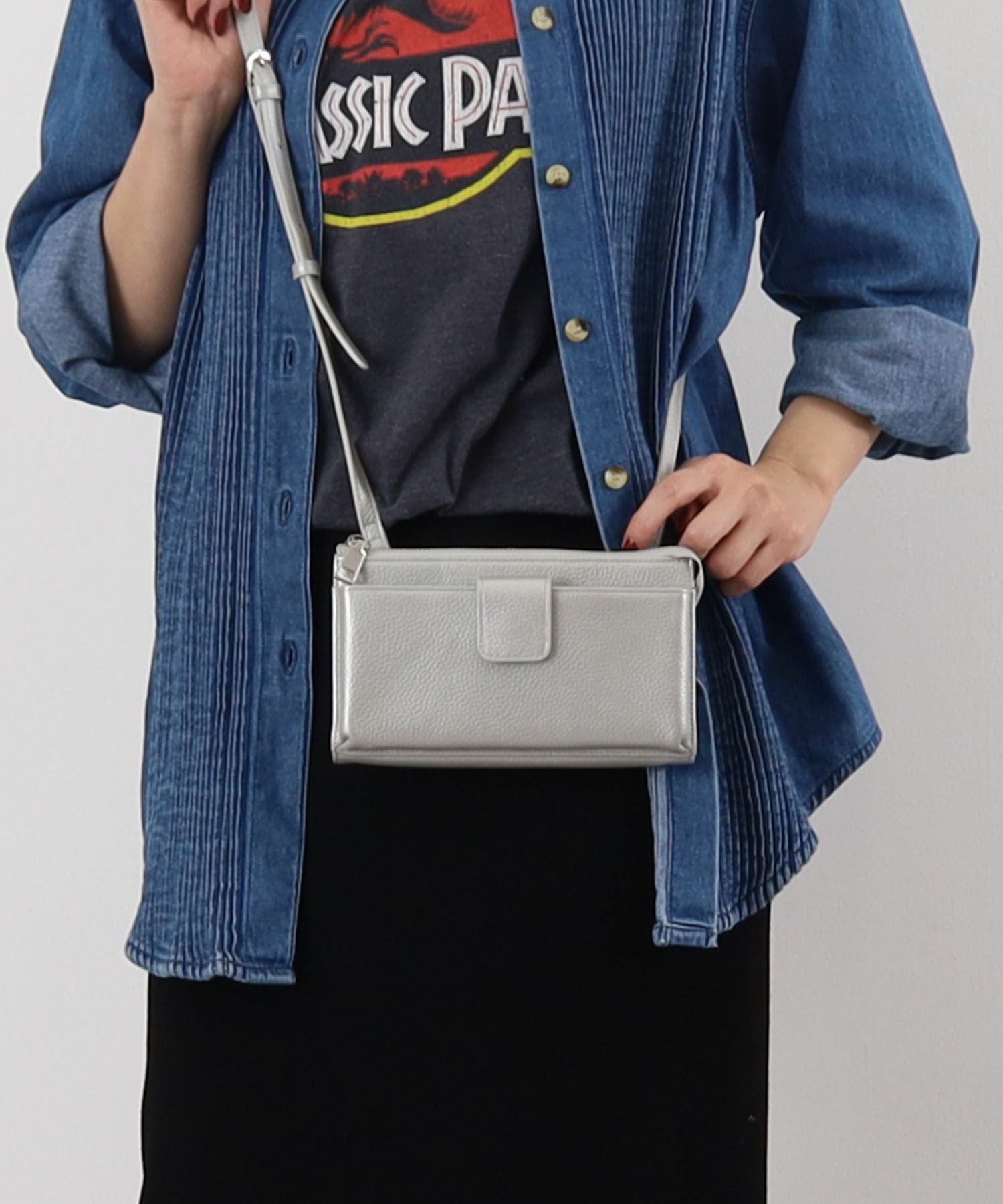 OUTLET SALE】COOCO クーコ 【本革スマホお財布ポシェット】 クーコ 本